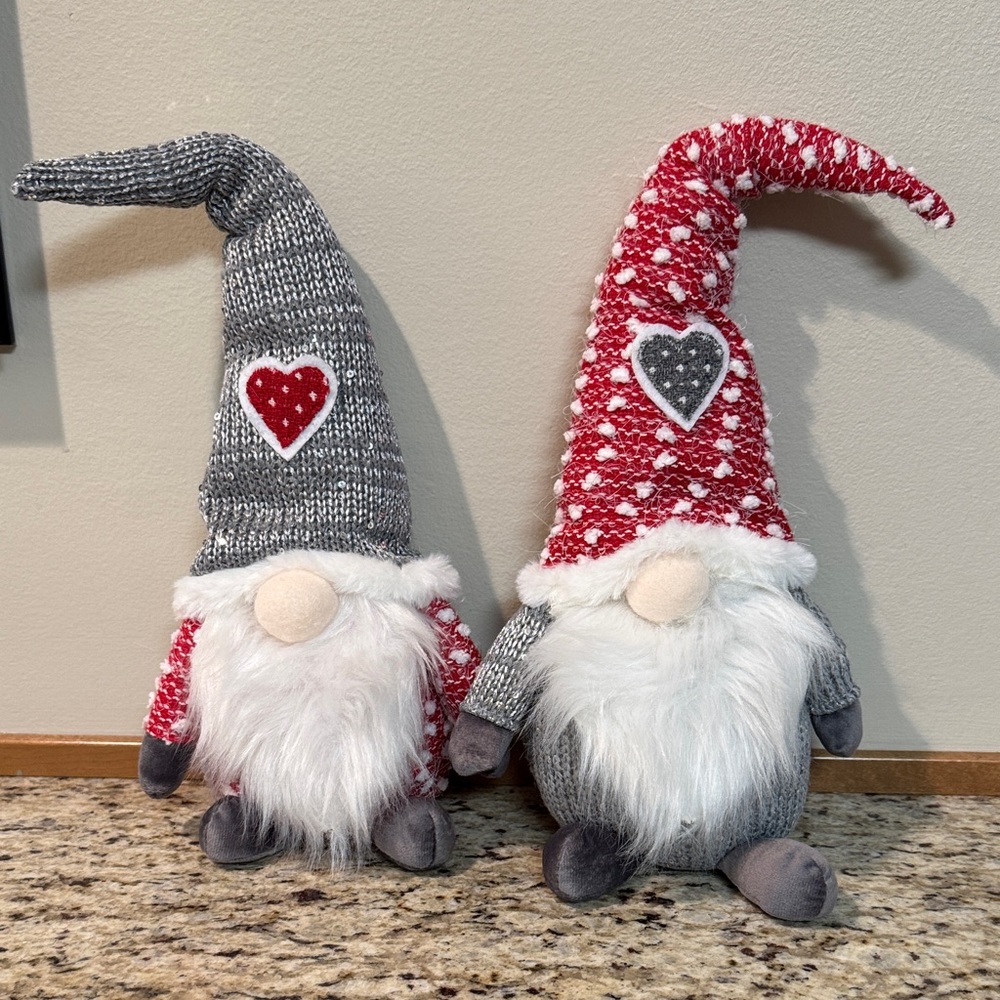 Valentine’s Gnome Plush Set
